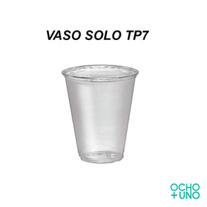 VASO SOLO TP7 C/50 PZA