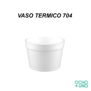 VASO TERMICO 704 CONVERMEX CARTON C/1000 PZAS