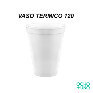 VASO TERMICO 120 CONVERMEX CARTON C/500 PZAS