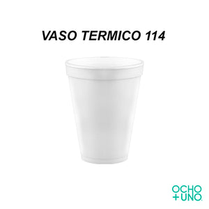 VASO TERMICO 114 CONVERMEX C/25 PZAS