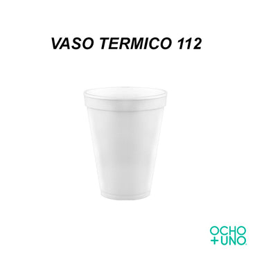 VASO TERMICO 112 CONVERMEX CARTON C/1000 PZAS