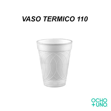 VASO TERMICO 110 CONVERMEX C/25 PZAS