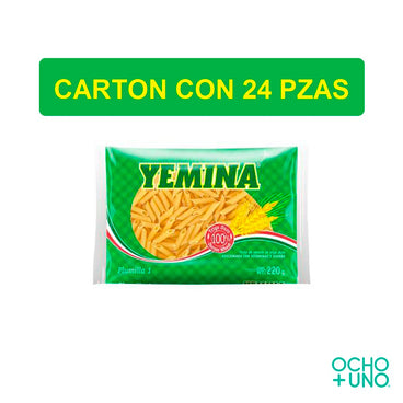 SOPA YEMINA PLUMILLA CARTON C/24 PZAS