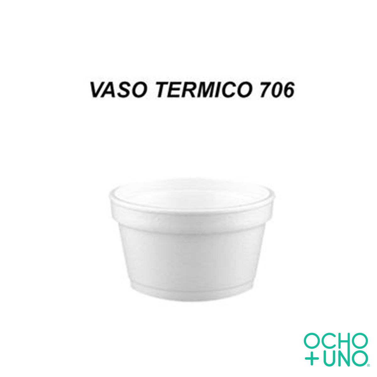 VASO TERMICO 706 CONVERMEX CARTON C/1000 PZAS